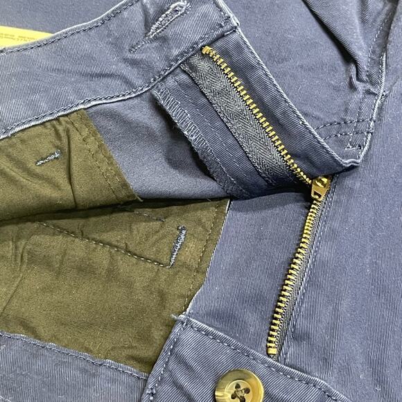 a.n.a a new approach mid rise midi short womens sz 6 blue stretch shorts nwt - Picture 8 of 16